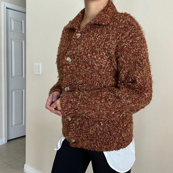 Vintage Gantos Knit Cardigan Sweater USA Made Size S - Picture 9 of 9